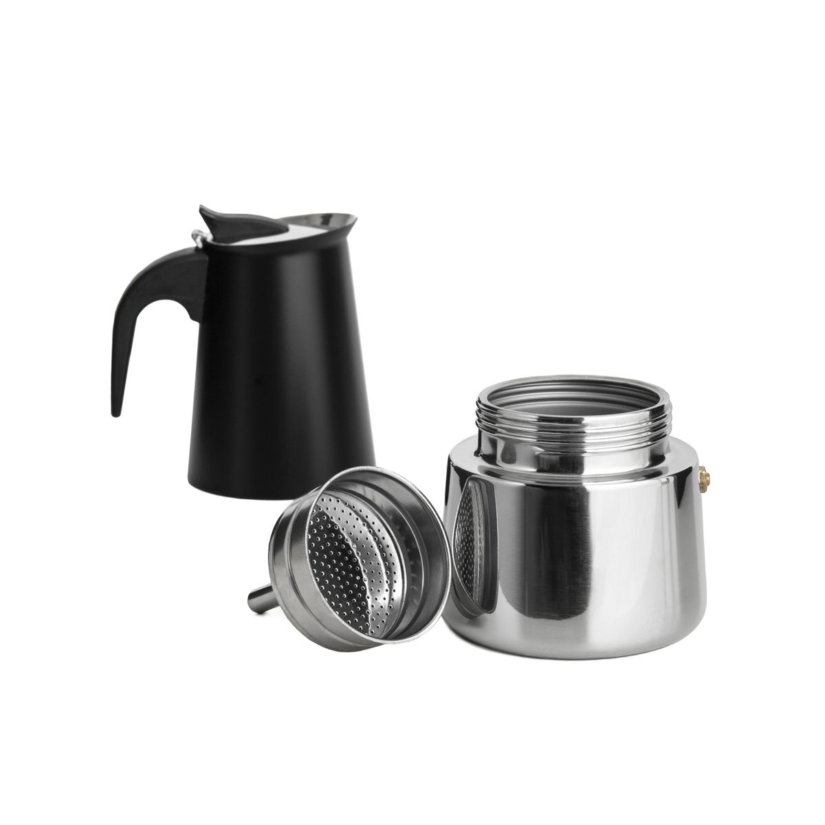 Kawiarka ASTAR MOKKA w kształcie dzbanka czarna 6 cups