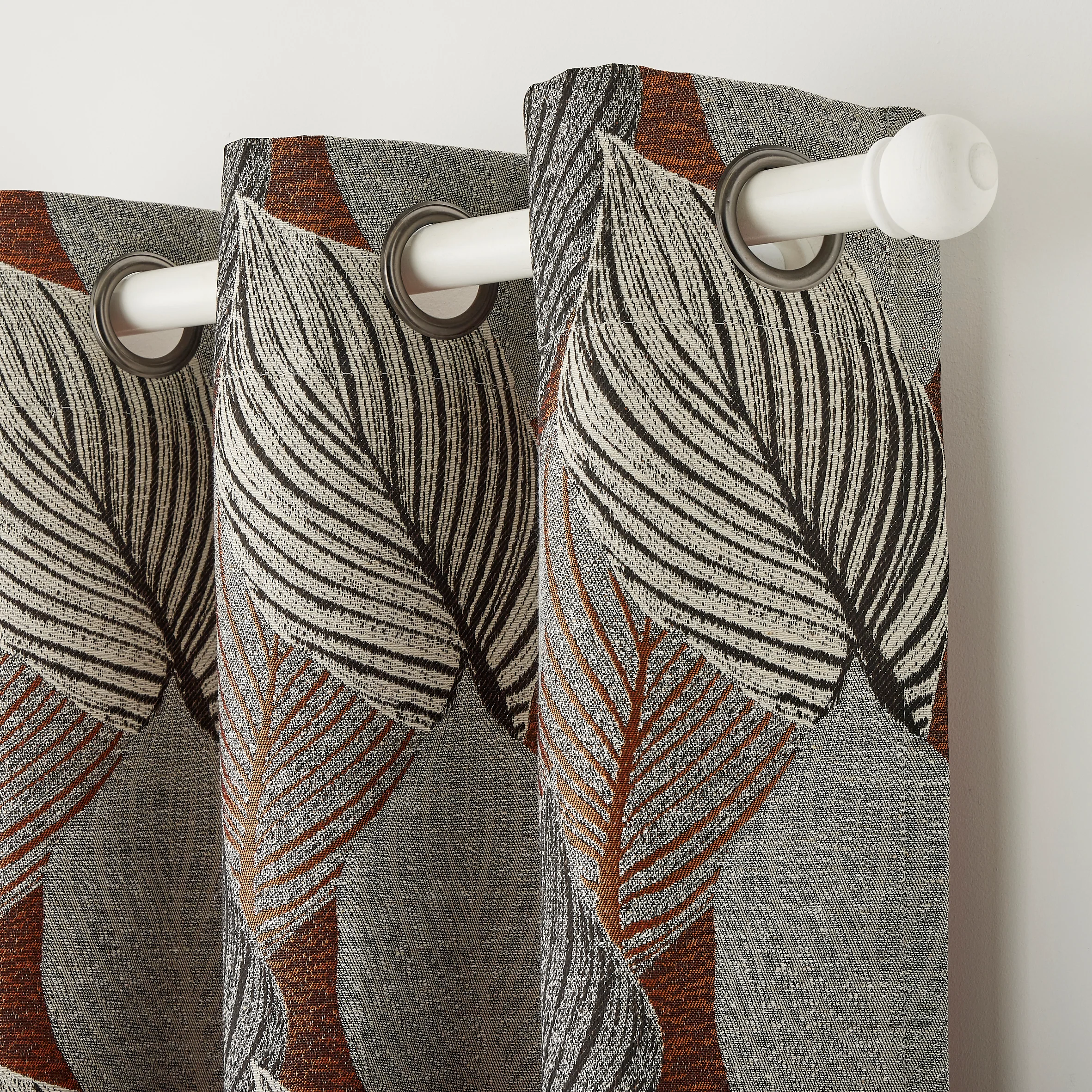 4MURS Rideau JANKA coloris cognac 140 x 260 cm