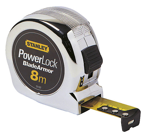 Mesure PowerLock Blade Armor 8mx25mm - STANLEY - 0-33-527