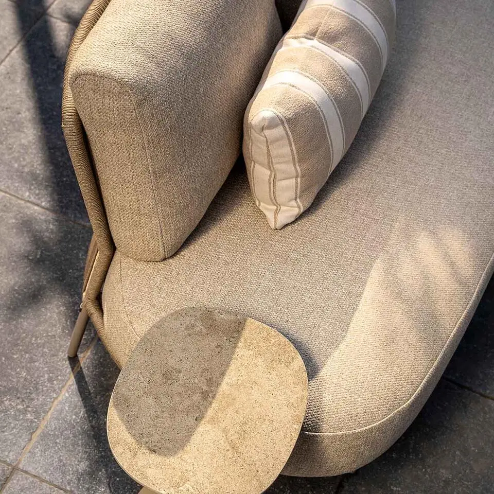 4 Seasons Florence loungebank rechts - latte