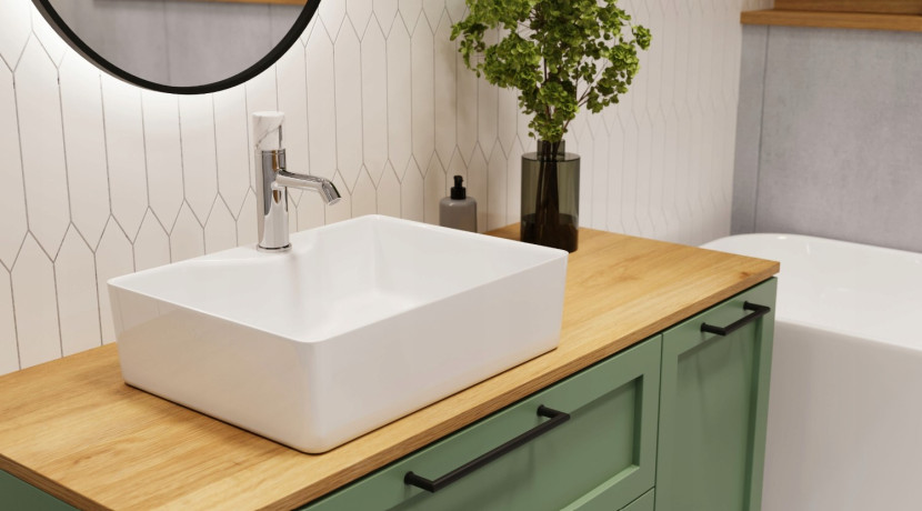 Bateria Umywalkowa Gabro Plus Invena Trend Chrom