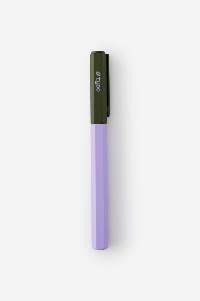Facet-Nating Rollerball Capped Pen