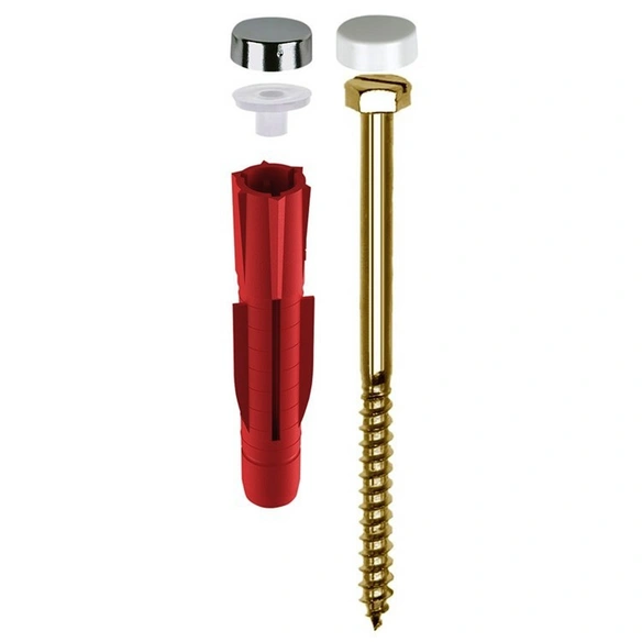 Sanitärbefestigung, 6,0 mm, 2 Stück Stück