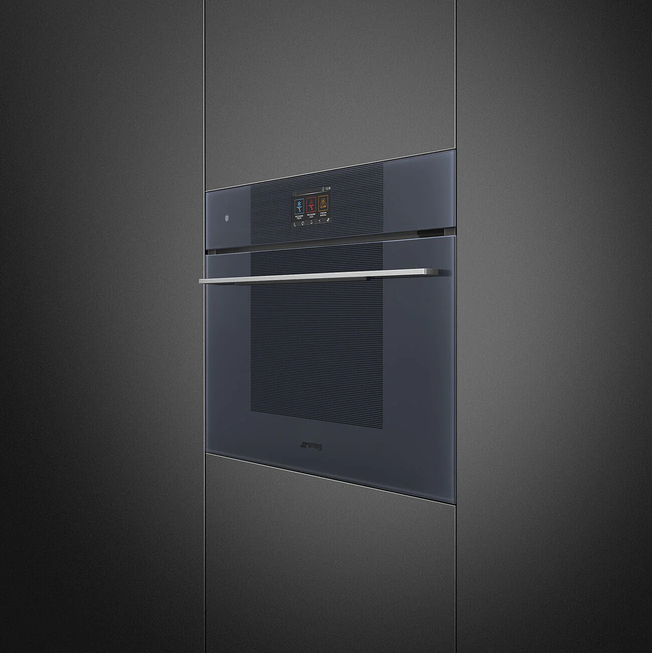 45cm Linea Blast Chiller in Neptune Grey