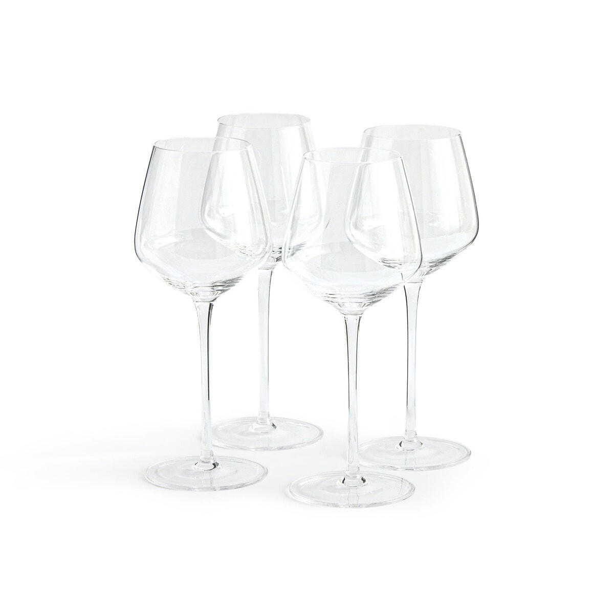 Lot de 4 verres à vin blanc, Zonza