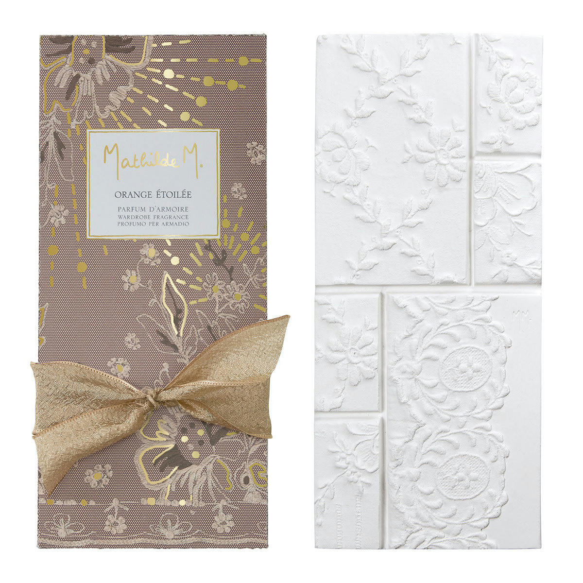 - Tablette parfumée Dentelle - Orange Étoilée