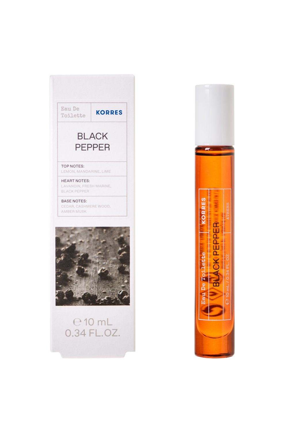 Korres Black Pepper Eau De Toilette 10ml
