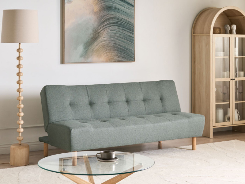 Sofa rozkładana dla 3 osób ALSTENZielony