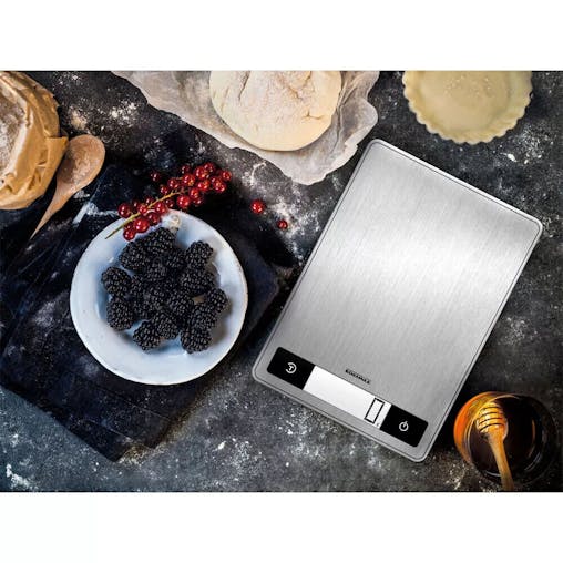 Soehnle Page Profi 200 Digital Kitchen Scale Silver | 15kg Capacity 61509