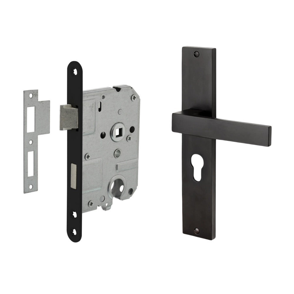MooideurBeslag Lusso deurklink geveerd - pc 55mm