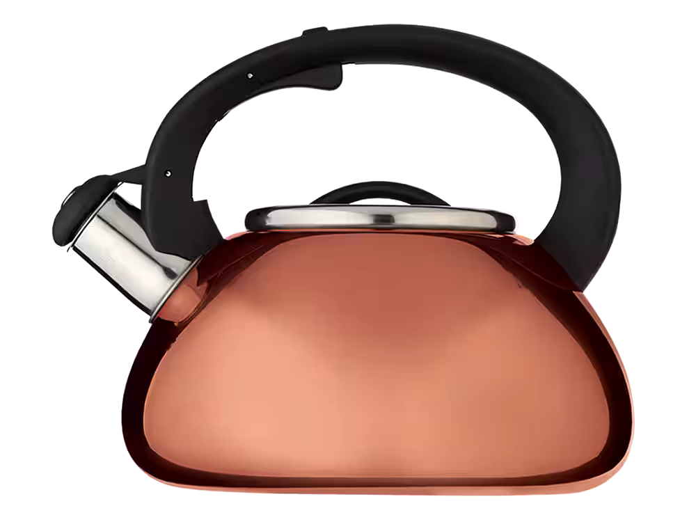 MASTER Chef Stainless Steel Stovetop Kettle, 2.3-L, Copper