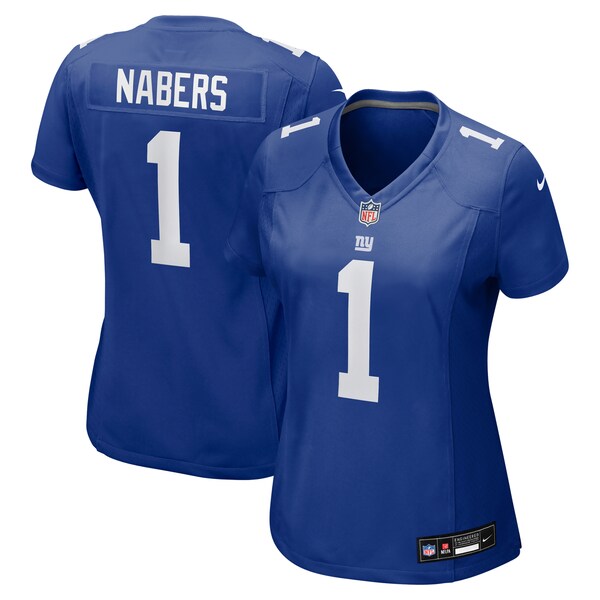 Malik Nabers New York Giants Nike Women's Game Jersey -  Royal