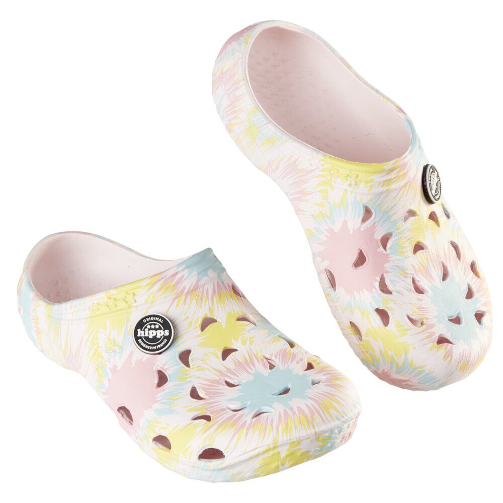 Sabots Hipps enfant imprimé multicolore 34/35