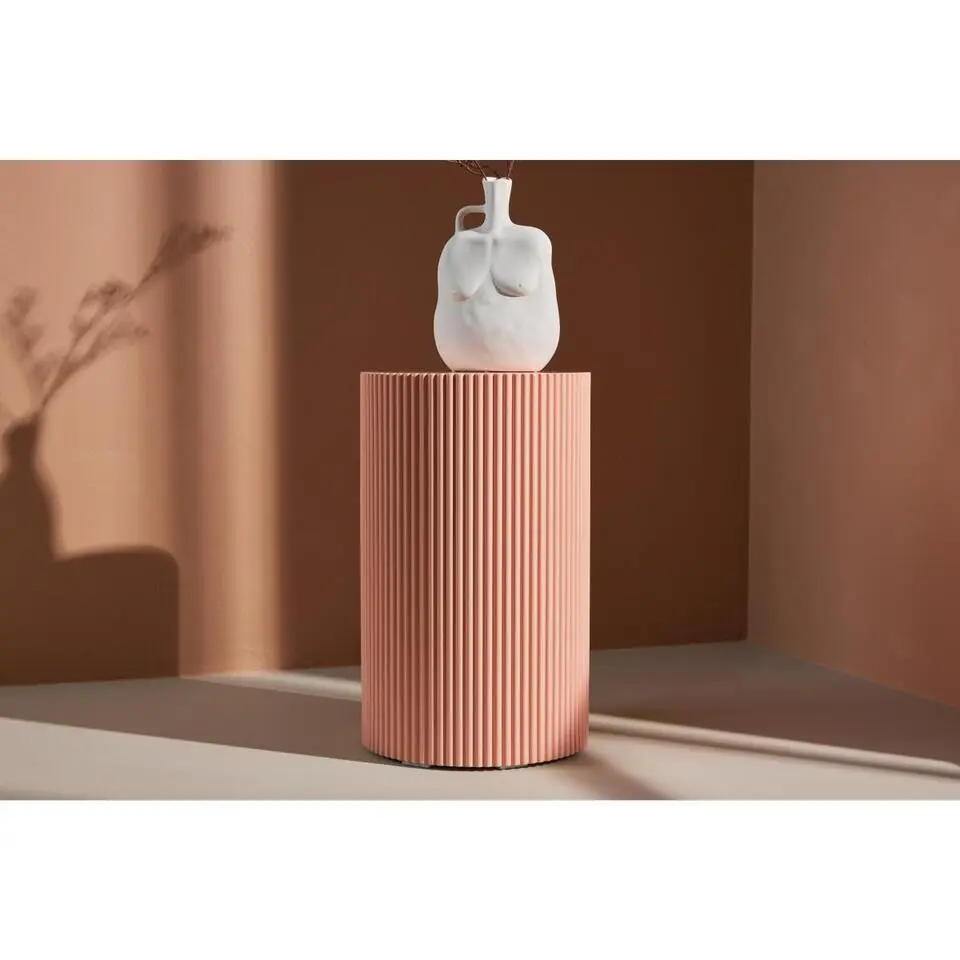 Svea - Fabio ronde bijzettafel - ?30 cm - peach