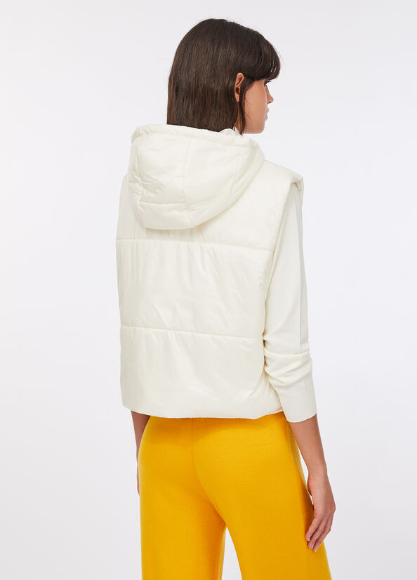 Gilet in nylon trapuntato