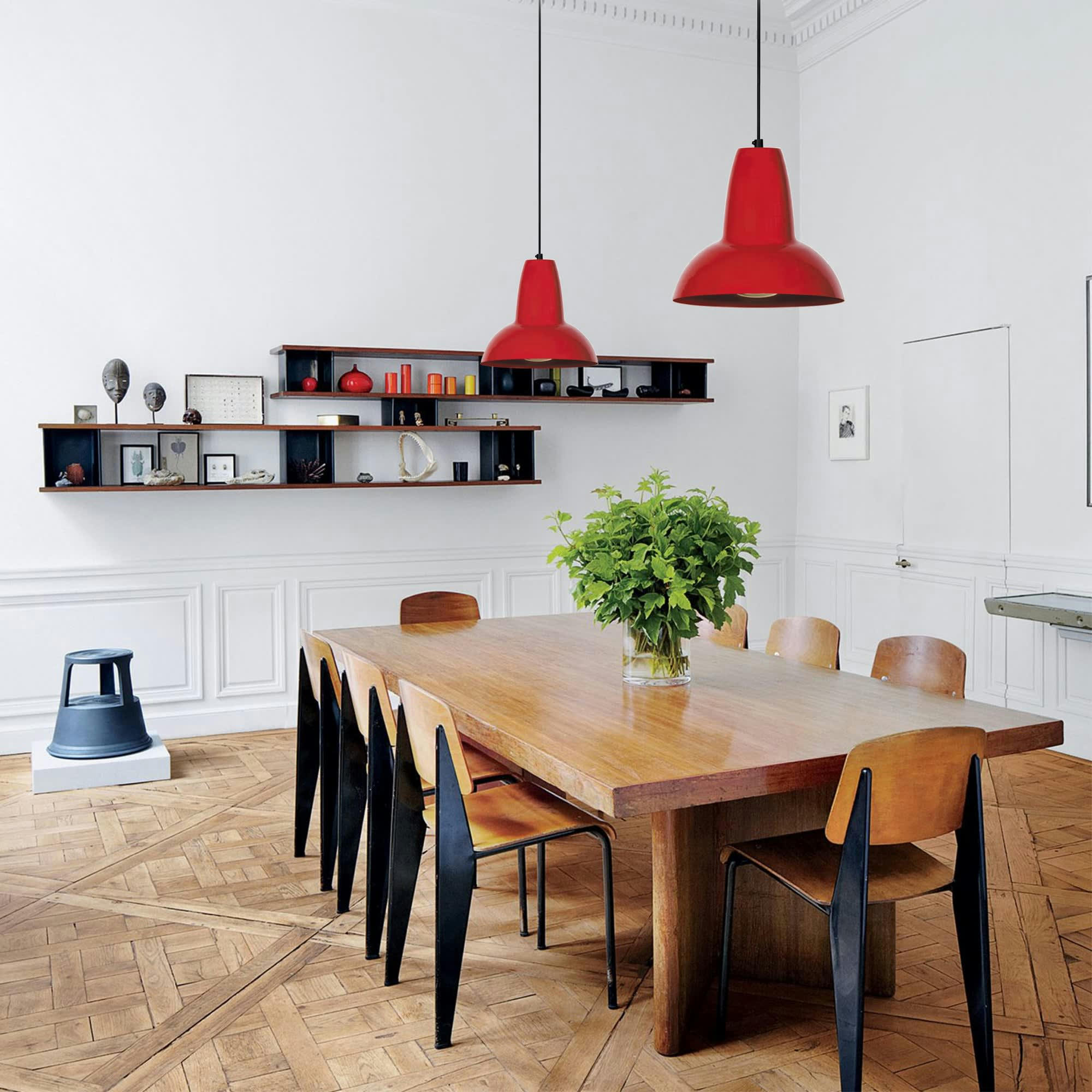 AQUITAINE - Suspension métal rouge