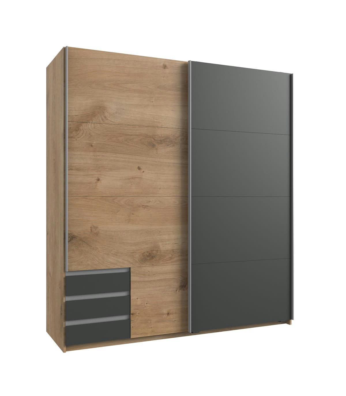 - Armoire 2 portes coulissantes - L179 cm