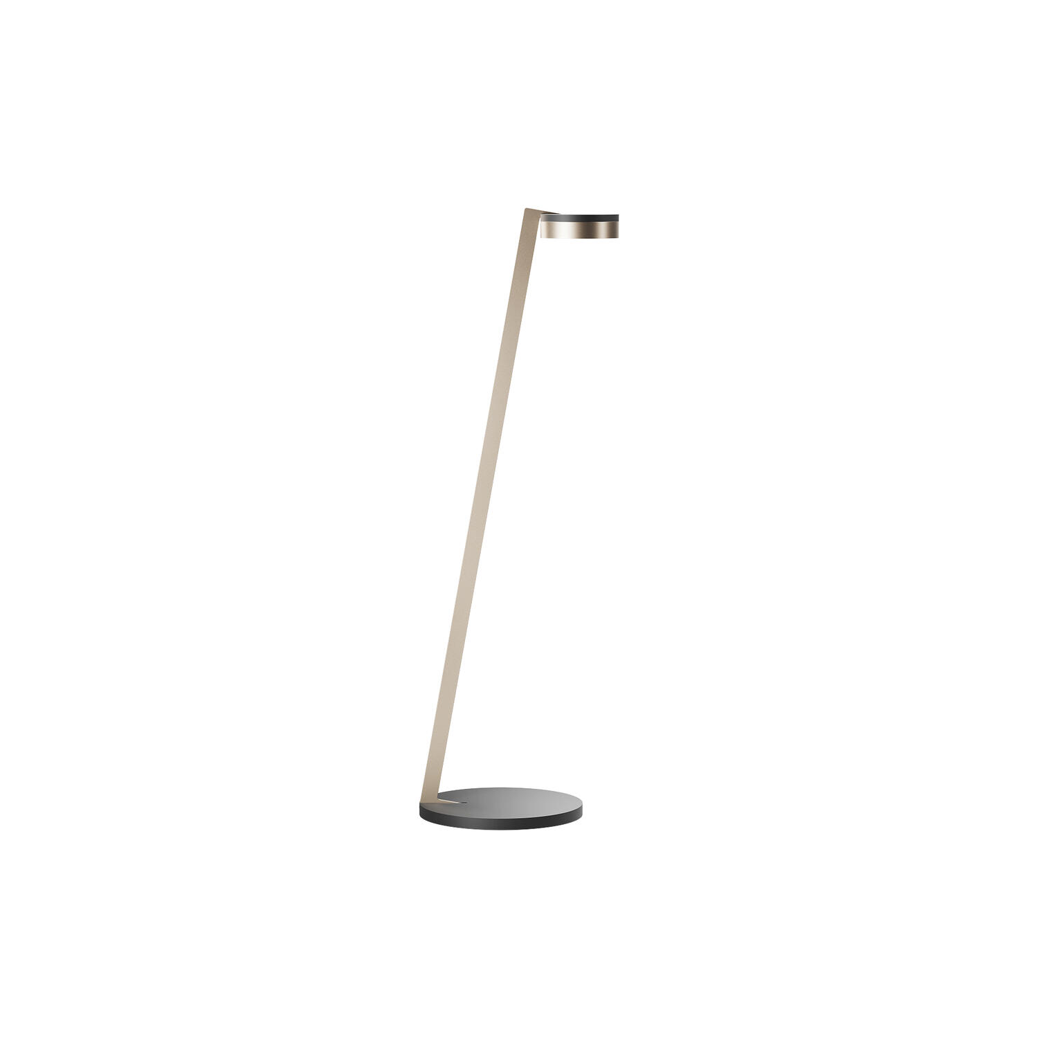 BLADE F1 SLIM gulvlampe, matt black/satin gold