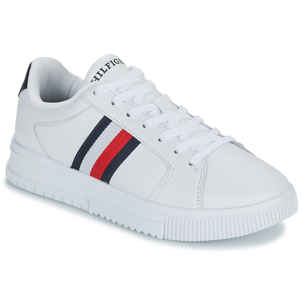 Tommy Hilfiger - SUPERCUP LTH STRIPES ESS - White