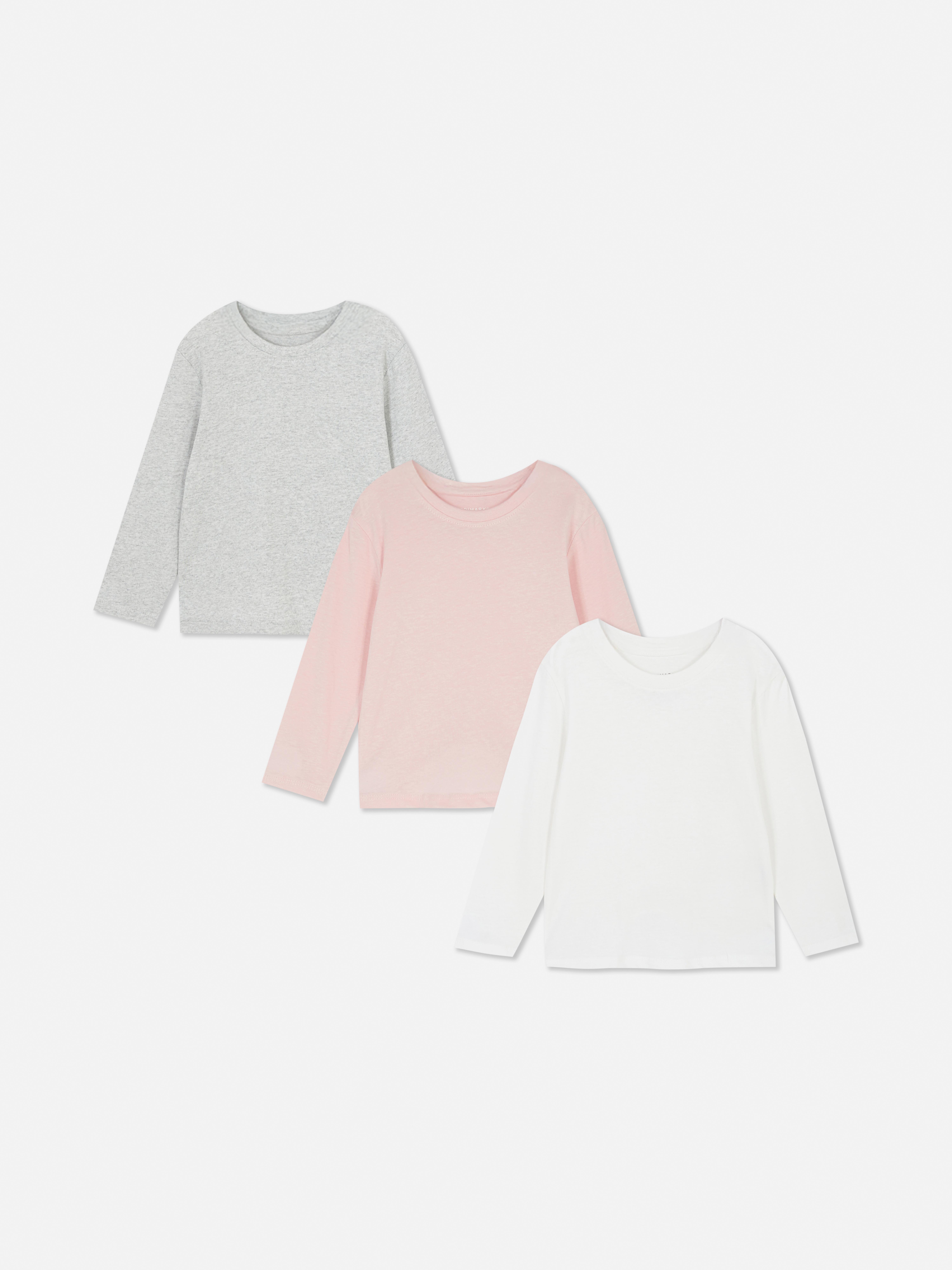 0-36mths | 3pk Long Sleeve T-Shirts