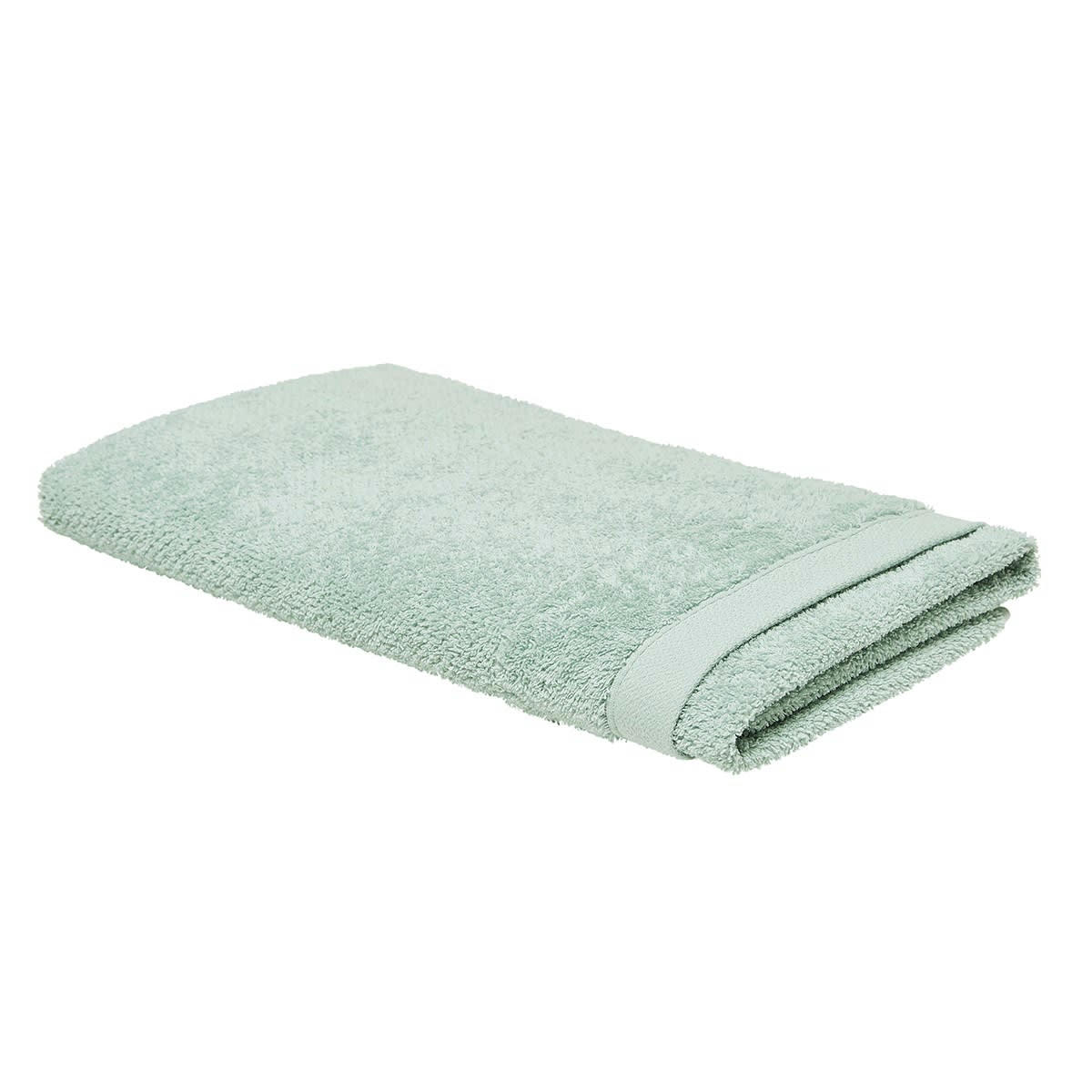 BIO ORGANIC - Drap de bain uni en Coton Vert 70x130 cm