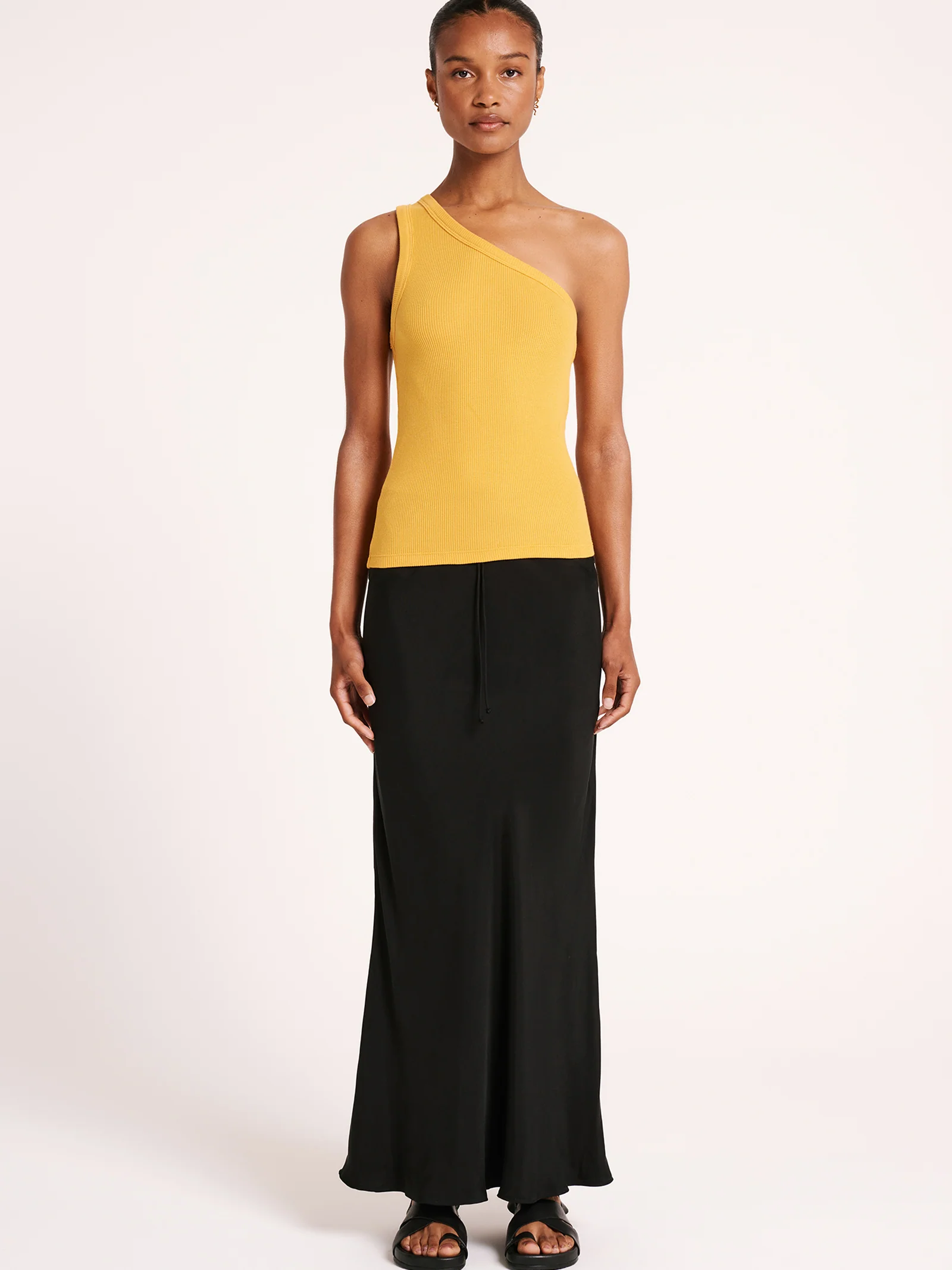Cecil One Shoulder Tank