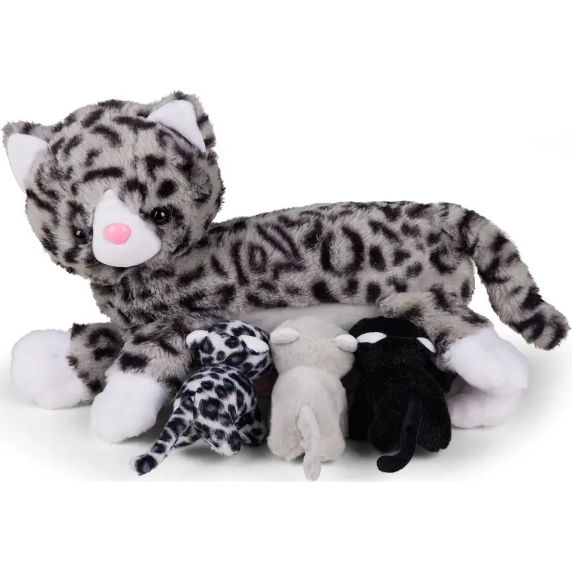 Kuscheltier 4-teilig Mamanimals