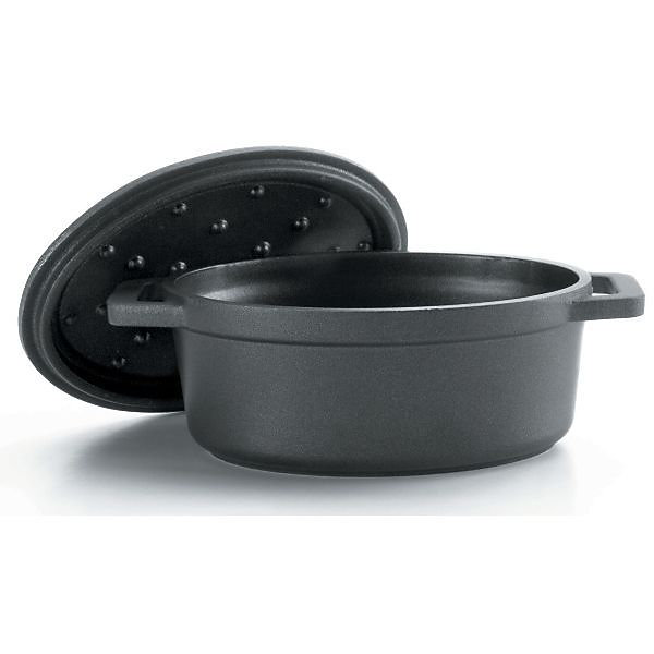 Cocotte ovale en fonte d'aluminium 6.3 litres