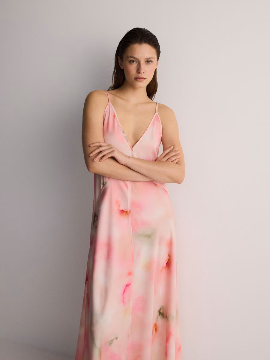 Printed Maxi Dress