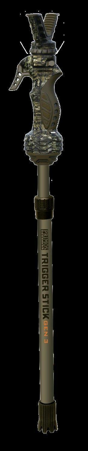 Primos Trigger Stick Gen3 Short Monopod Shooting Stick, Metal, Green