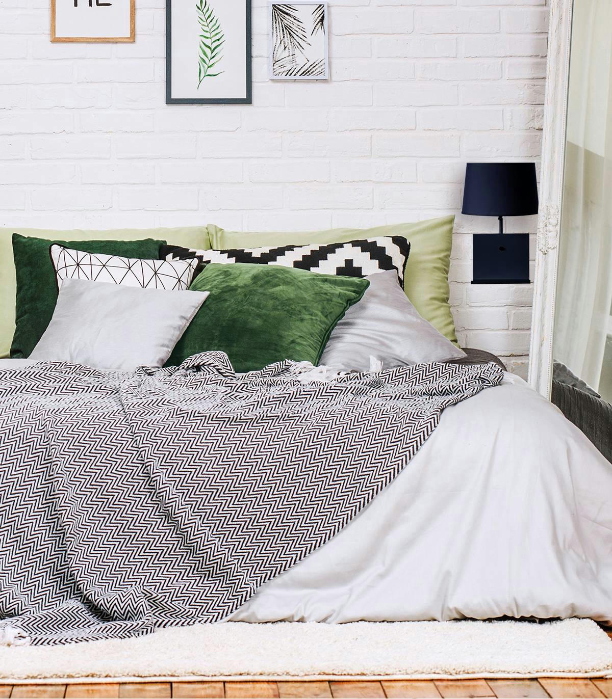 TULSA - Applique en textile noir h.34 cm