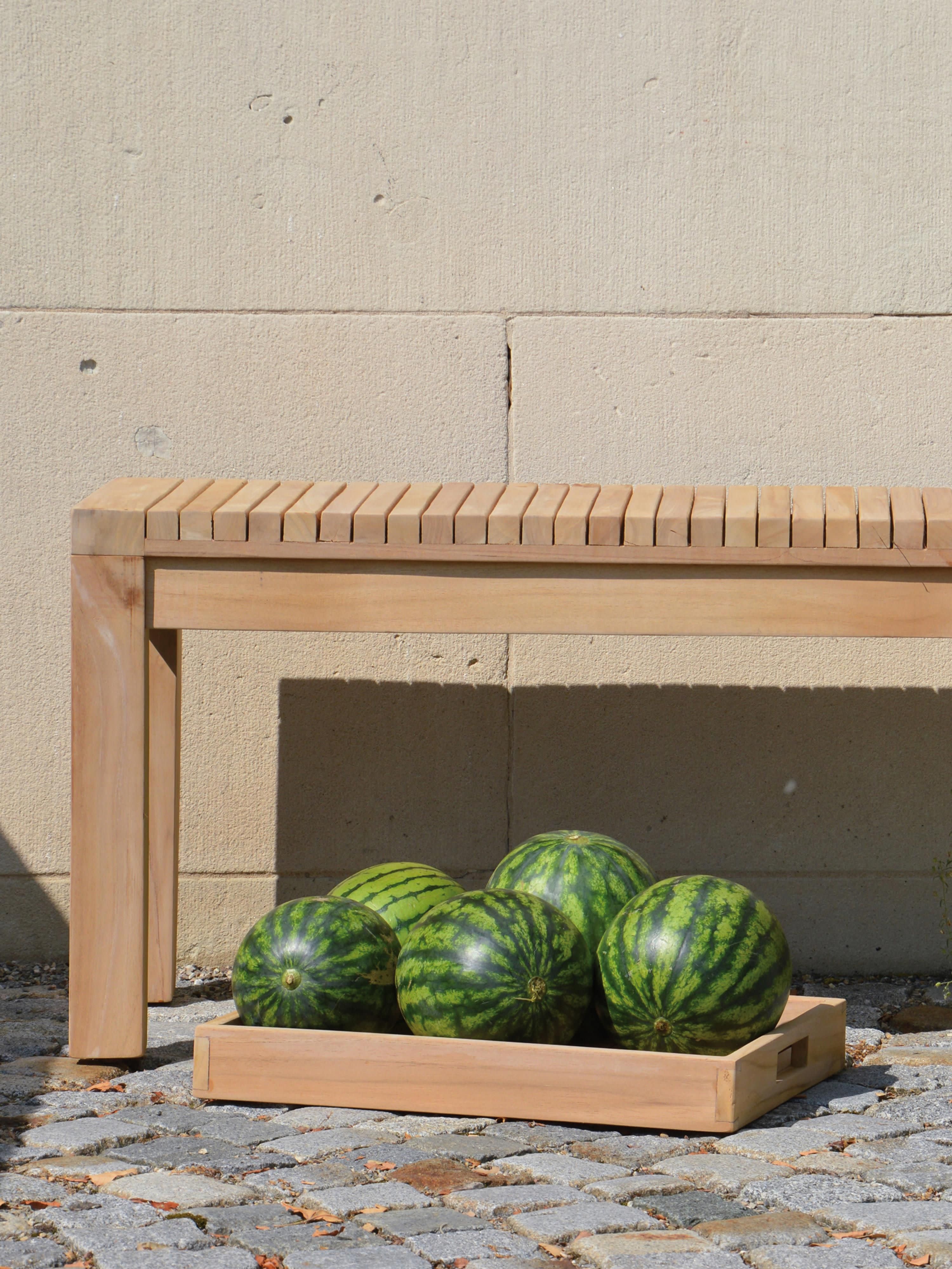 Gartenbank Samoa aus Teakholz, B 102 cm