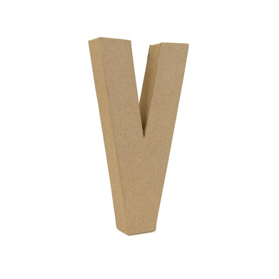 Mache Letter V 20cm