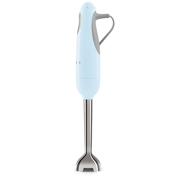 Mixeur plongeant 700w bleu azur Smeg HBF11PBEU années 50