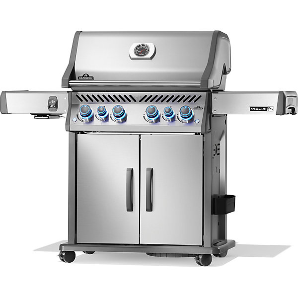 Barbecue à gaz Napoleon Rogue Pro S inox 4 brûleurs avec Sizzle Zone