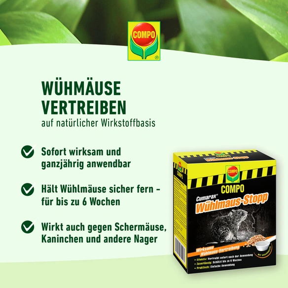 Cumarax® Wühlmaus-Stopp 200 g