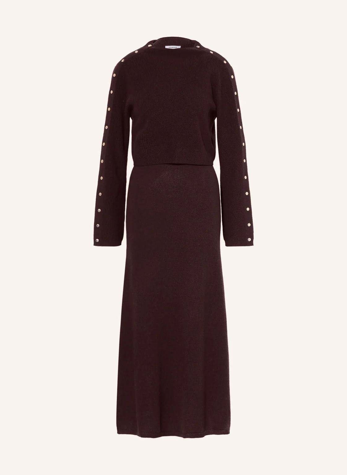 SANDRO Set: Pullover und Strickkleid