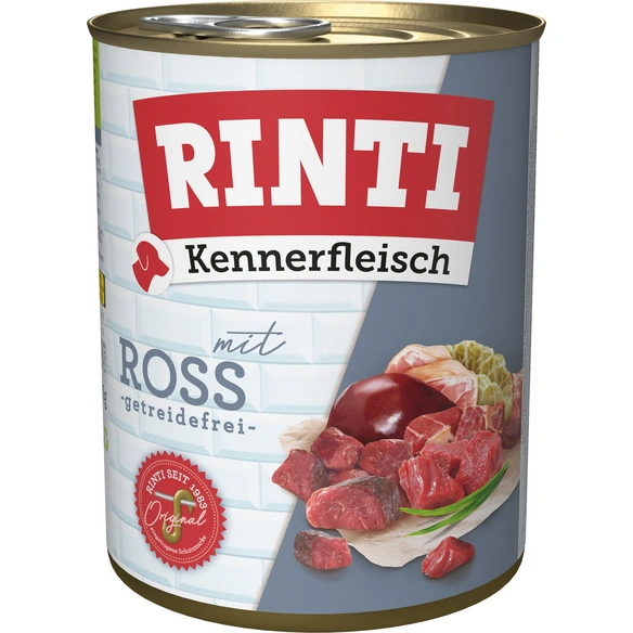 Hunde-Nassfutter »Kennerfleisch«, Ross, 1 Dose