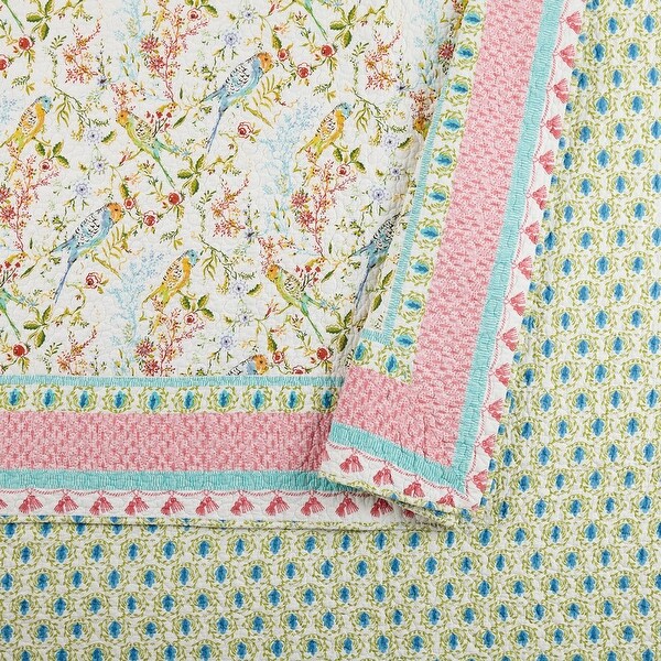 Dena Home Sonnet Full/Queen Quilt Set, 3 Pieces