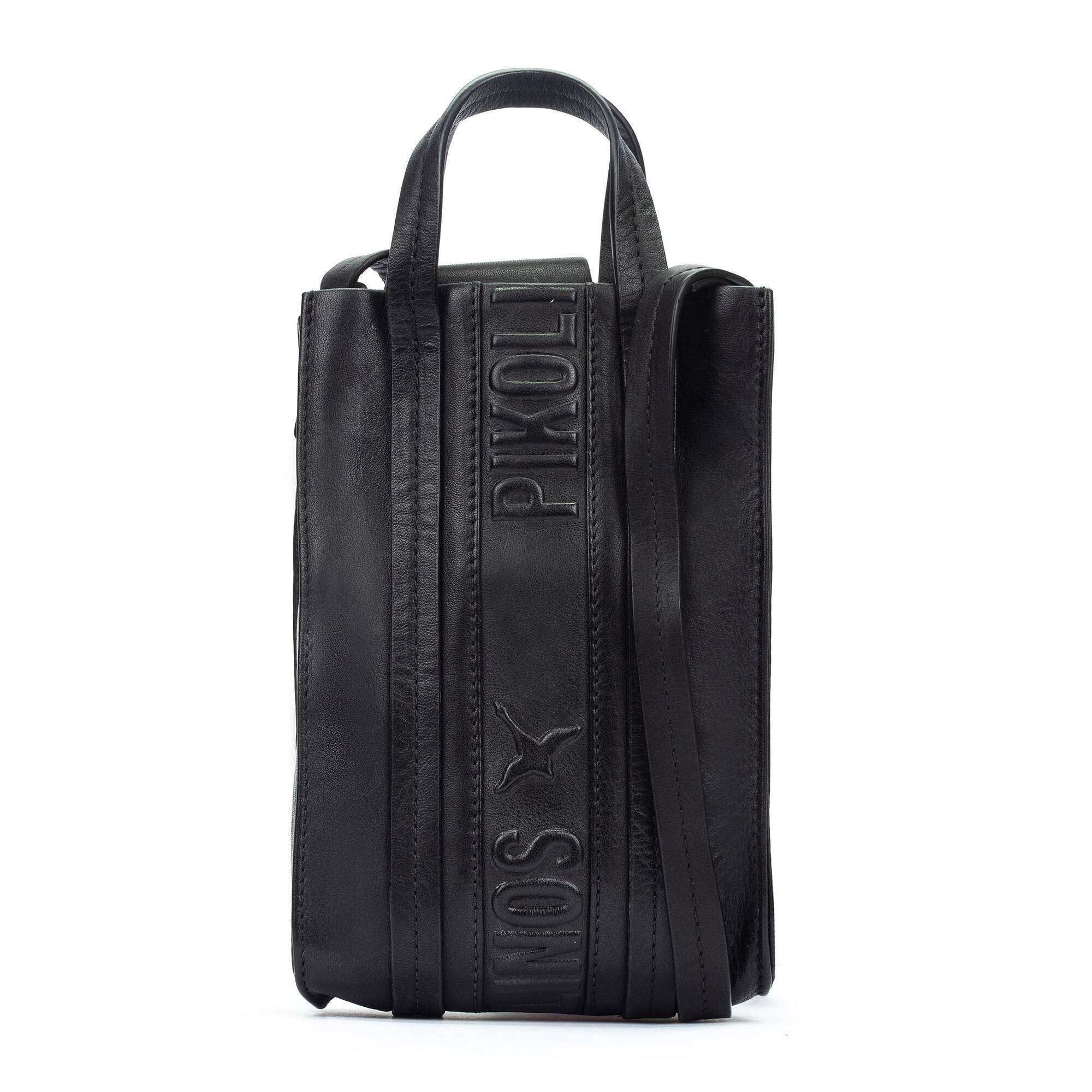 COMPLEMENTOS - Mini bolso para móvil de piel