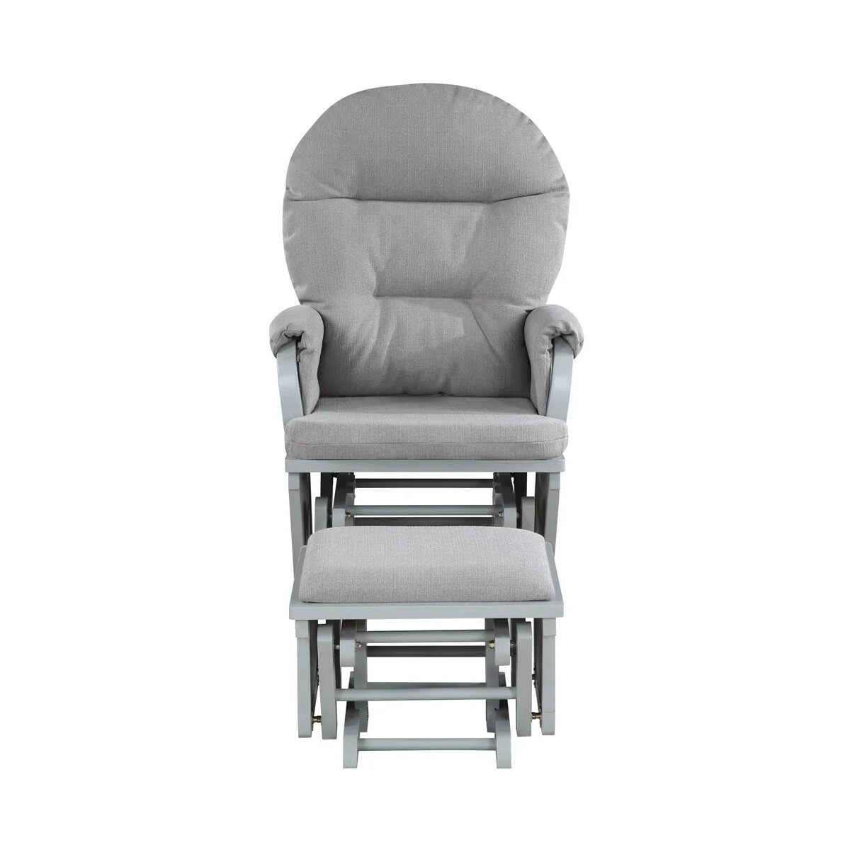 Suite Bebe Madison Glider and Ottoman Gray/Oyster