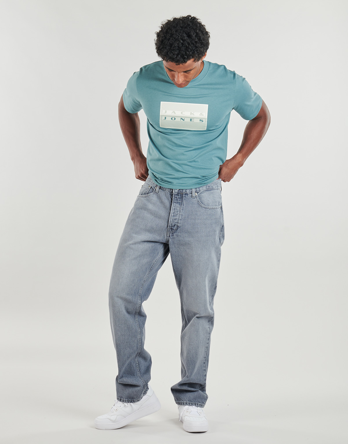Only & Sons  - ONSEDGE STRAIGHT MG 8202 - Grey