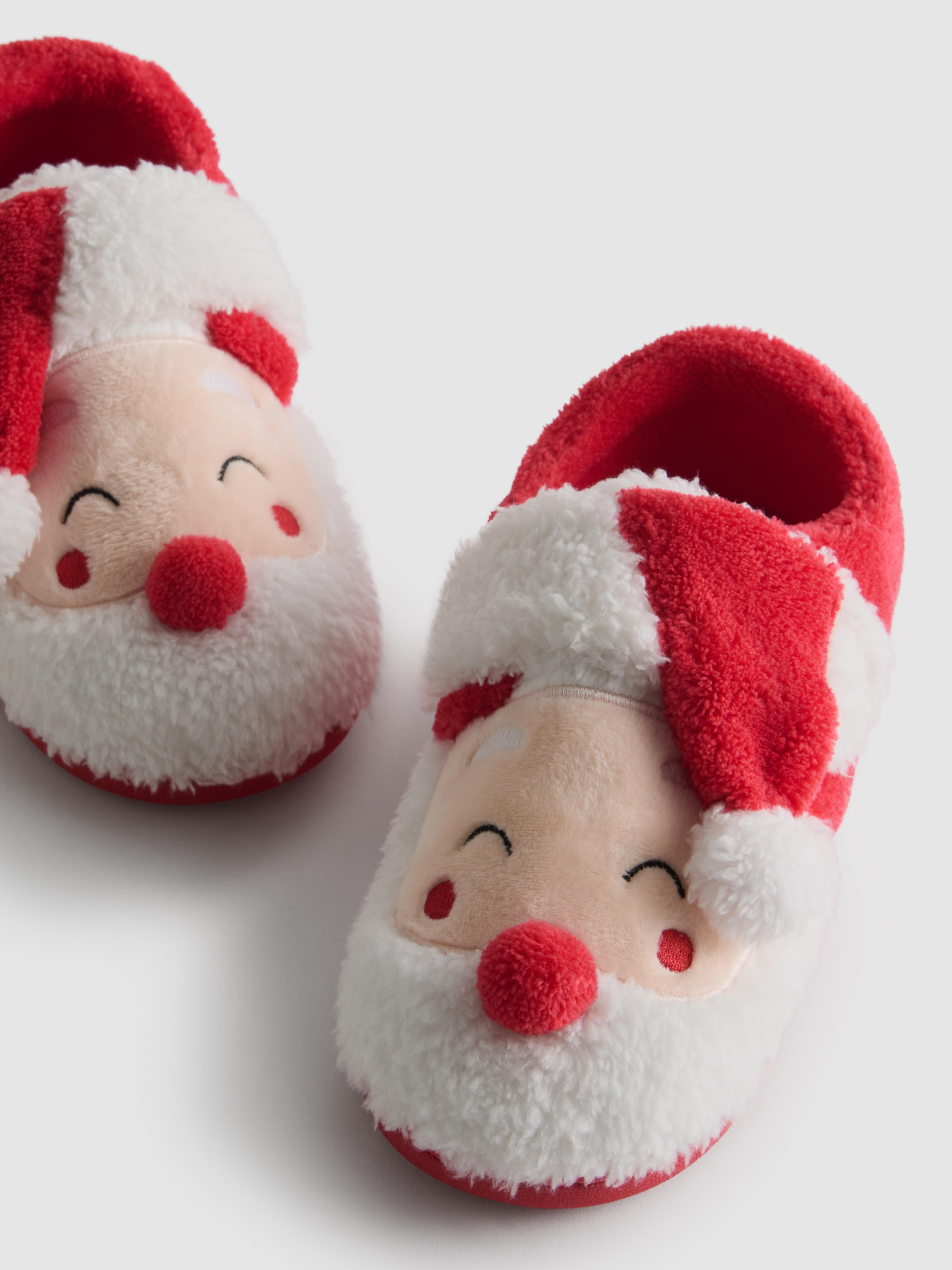 Christmas Santa Cupsole Slippers