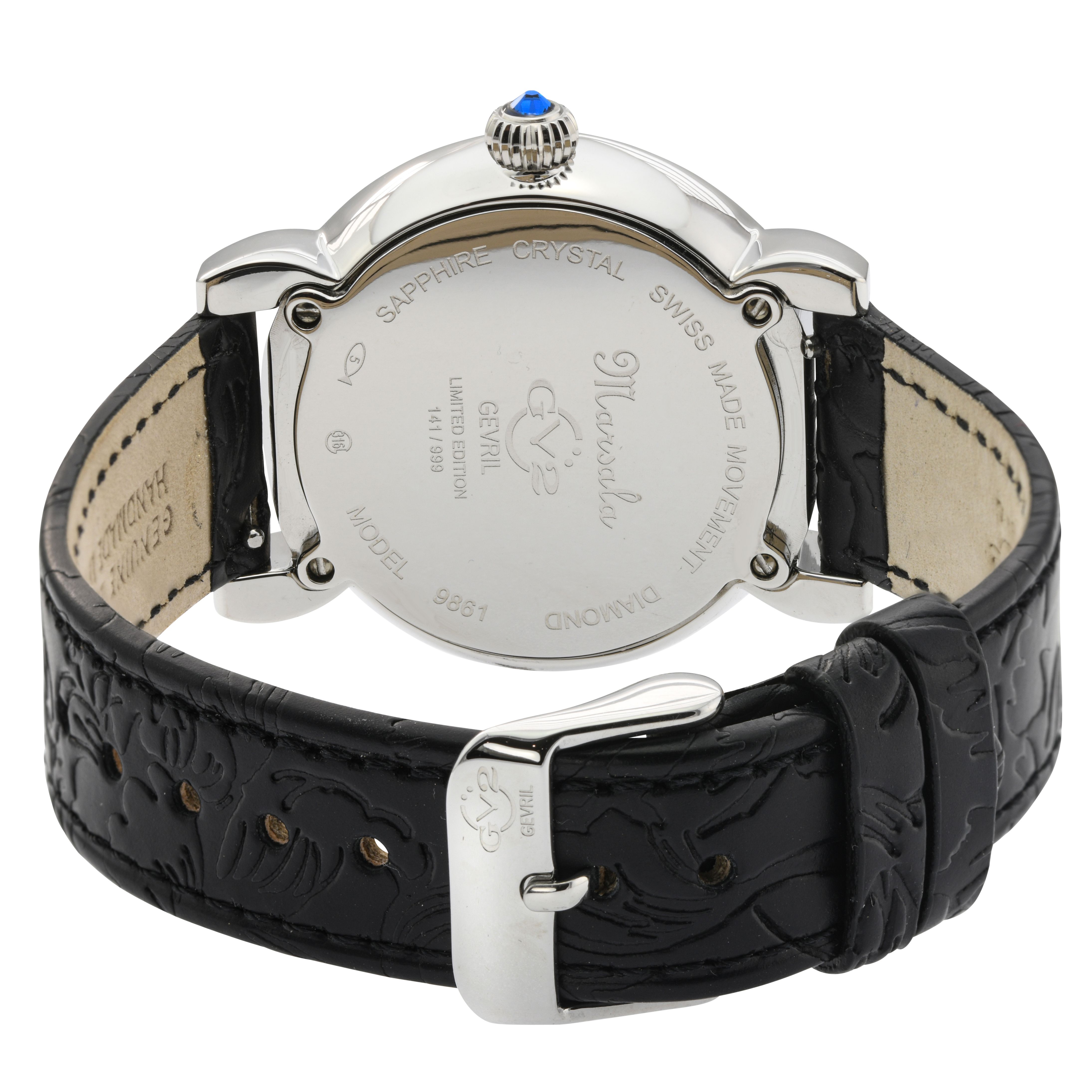 GV2 Marsala leather Swiss Quartz Watch