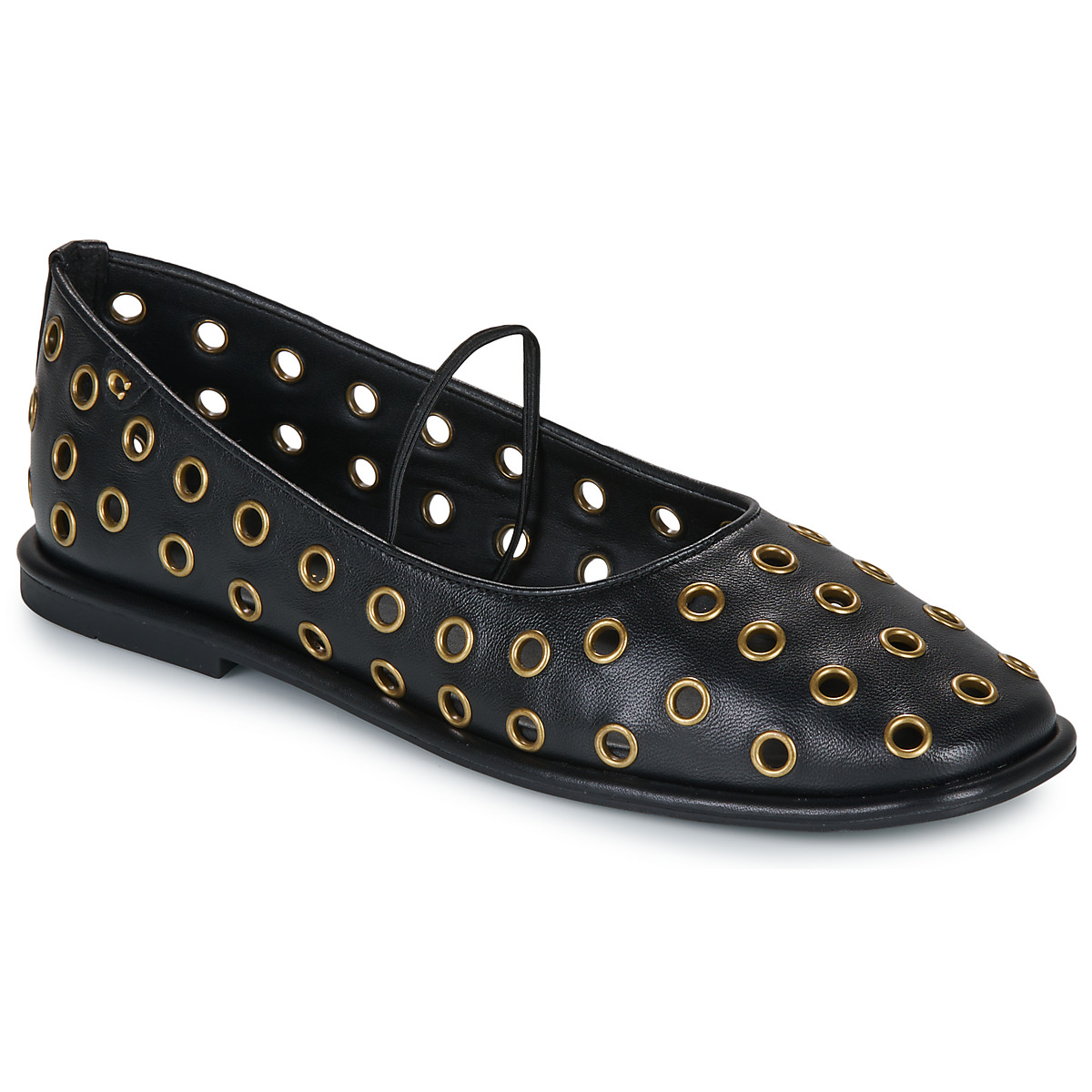 Coach - EMILIA GROMMETS MARY JANE - Black / Gold