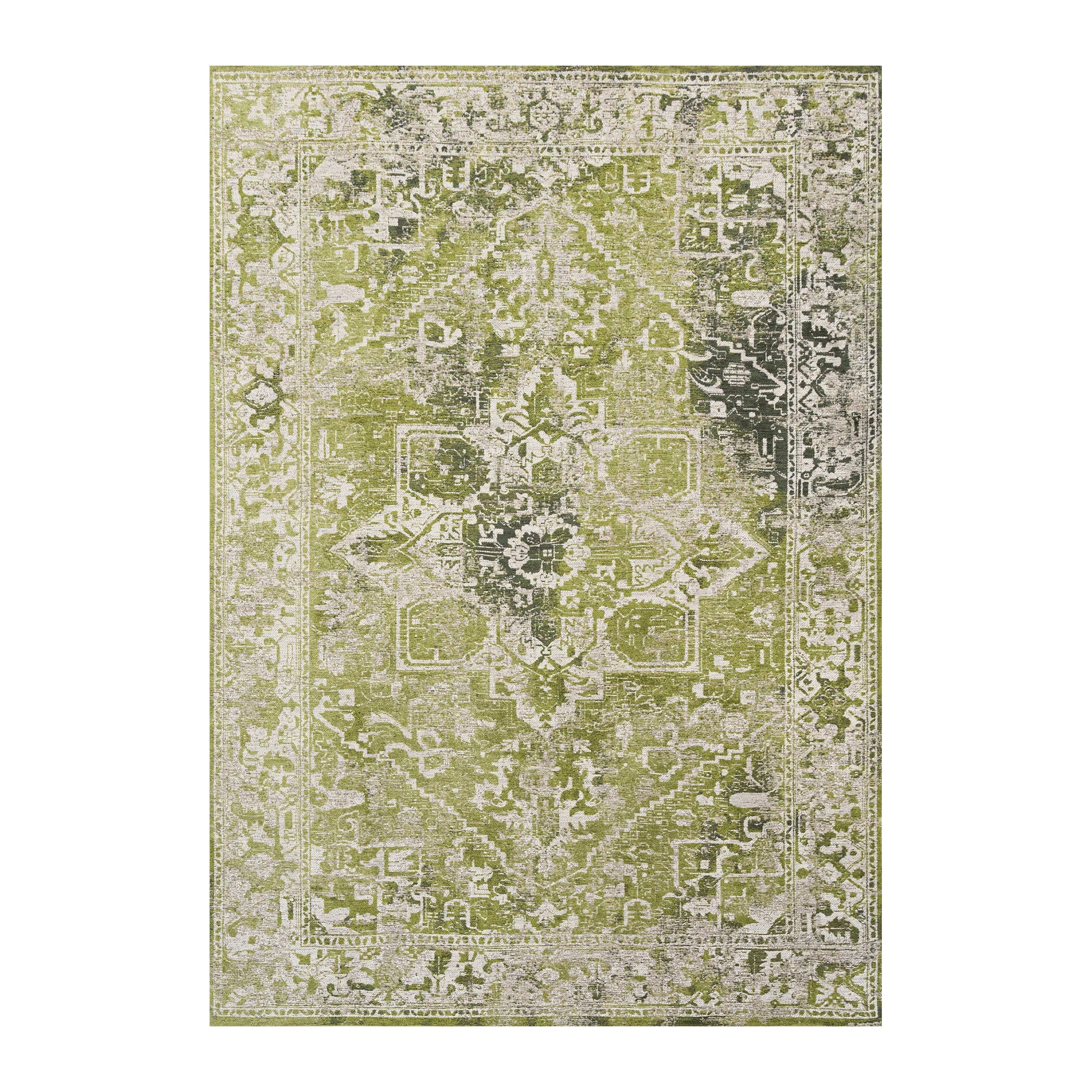 Louis de Poortere Tabriz Vloerkleed 280 x 390 cm - Olive Wood