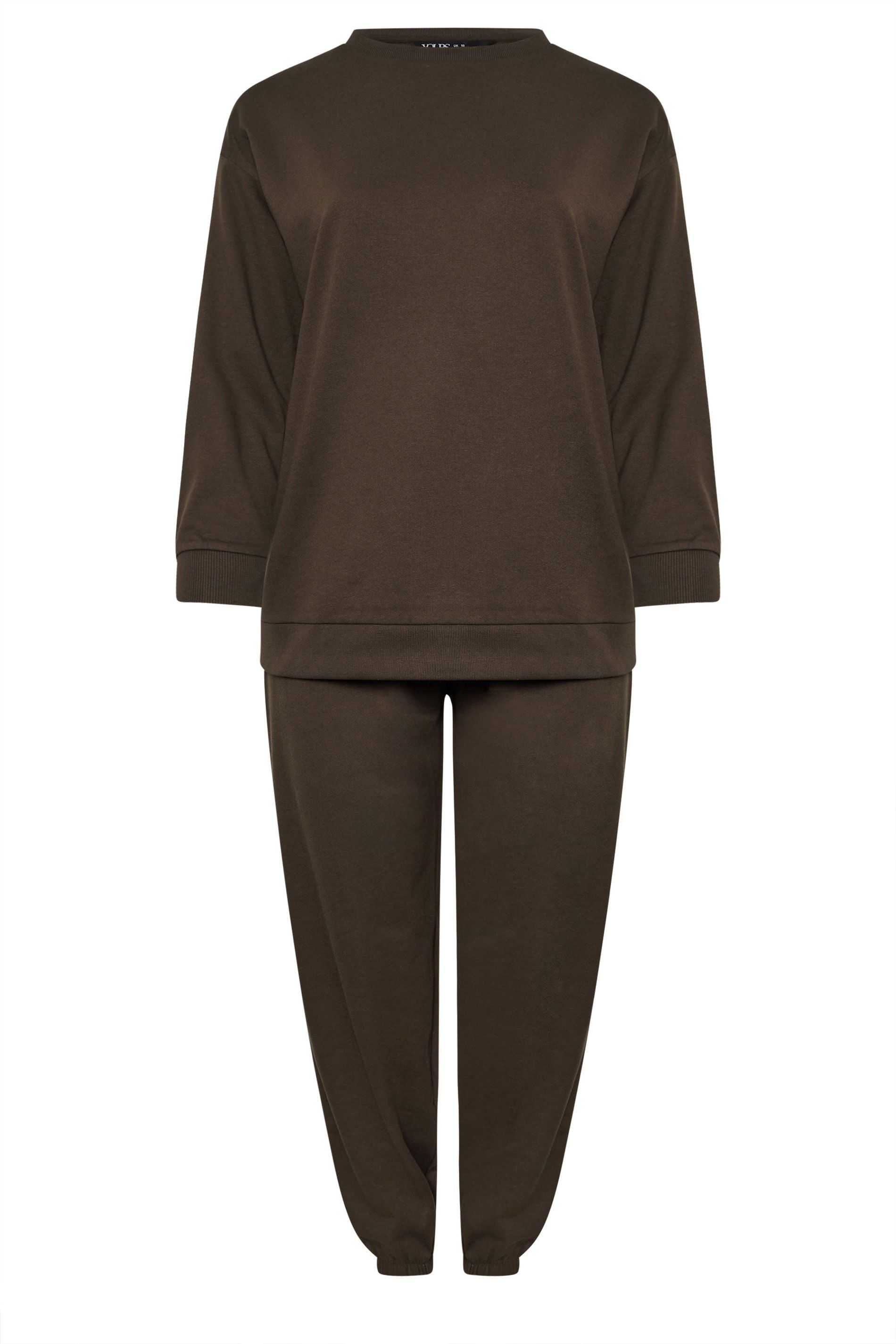 Yours Crew Neck With Cuff Jogger Set
