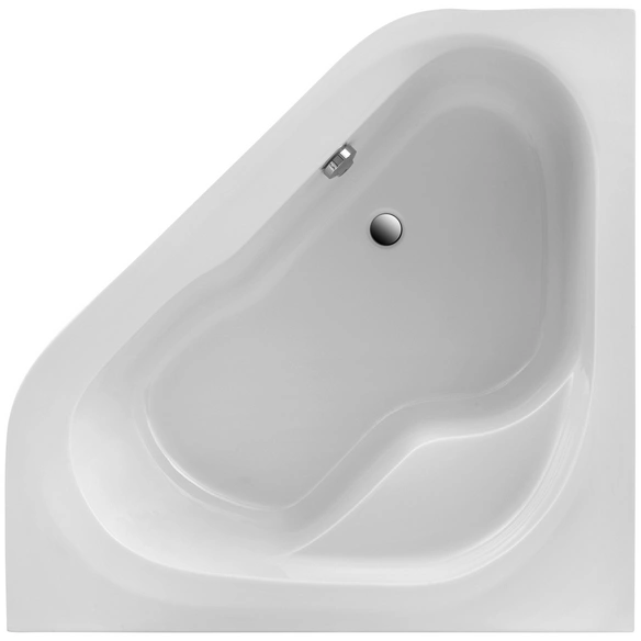 Badewanne »Ancona«, BxHxL: 135 x 43 x 135 cm, trapezförmig