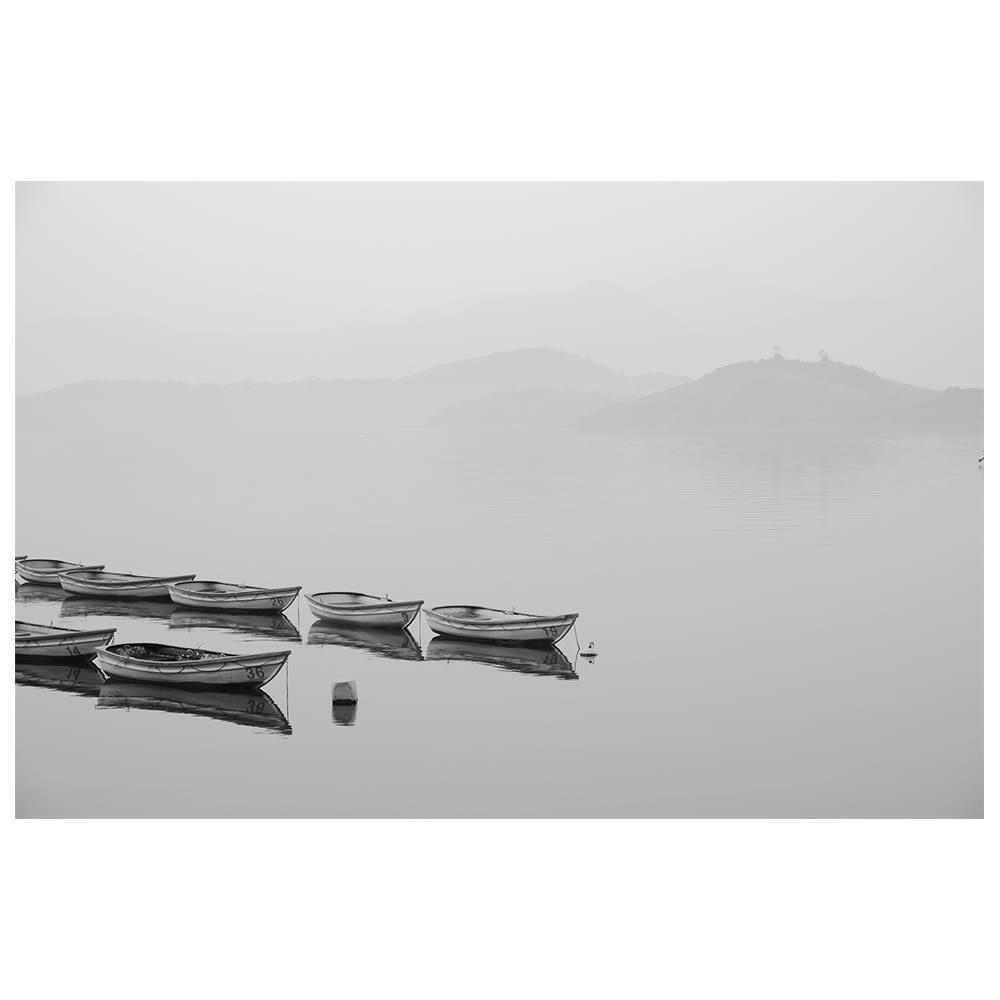 - Tableau impression sur toile petits bateaux en ligne 60x90cm