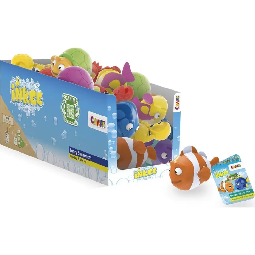 Badespielzeug 4er-Set Inkee